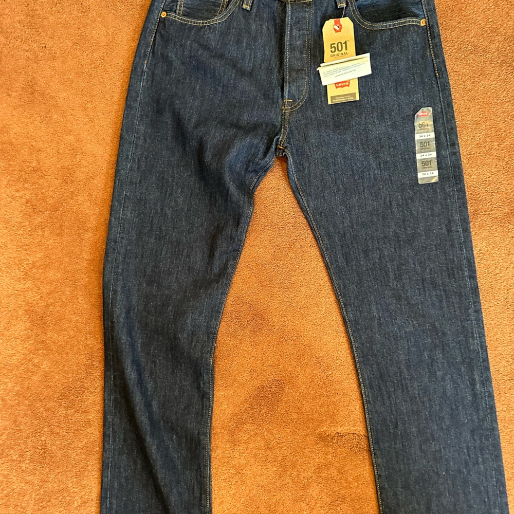 Men’s Levis 501 Button down 34x34